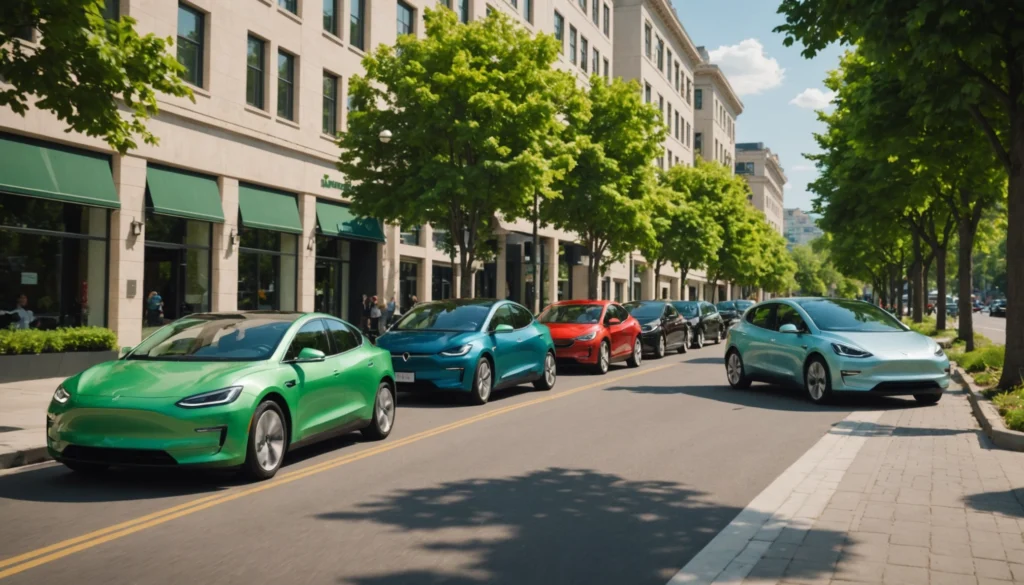 Véhicules électriques écologiques