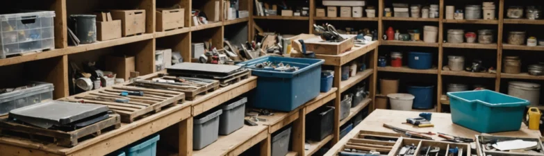 Réutiliser matériaux pour bricolage